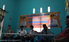 Penyuluhan Narkoba oleh BNN Rt.55